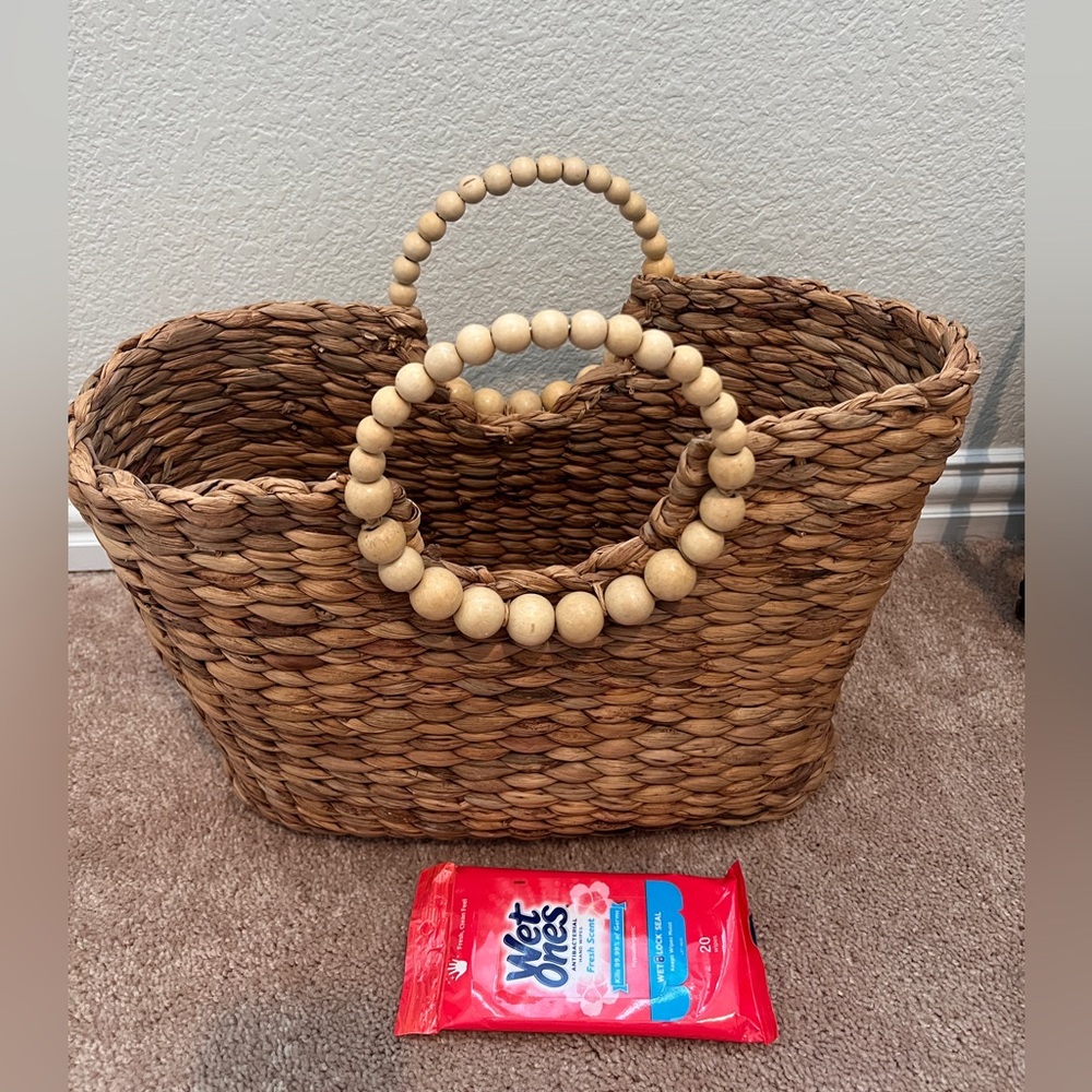 Target - Rattan Bag Purse - NWT